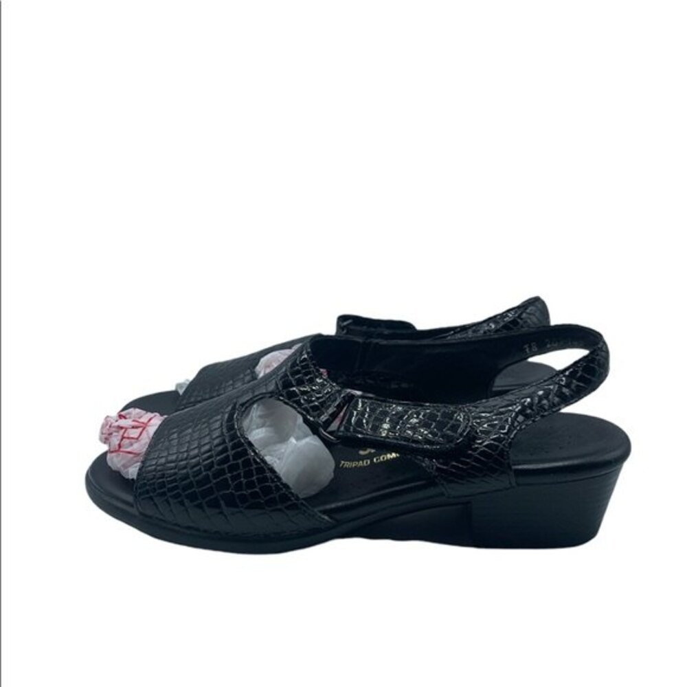 SAS Black Sandals 9 N - Picture 2 of 7